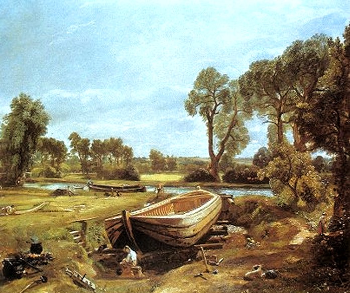 Constable's painting of Dedham Vale