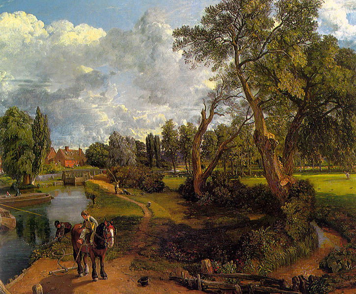 Constable's painting of Flarford Mill